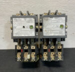 Lot of 2 Westinghouse B200M1CAC NEMA Size 1 Control Motor Starter 262C