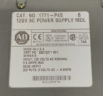 Allen Bradley 1771 P4S Series B PLC-5 Power Supply Module 120VAC Input 8Amp 232D