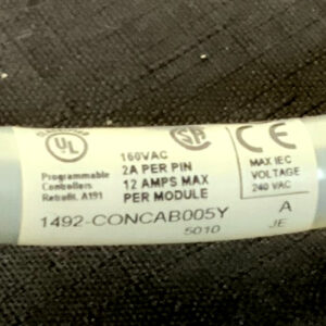 NEW Lot of 2 Allen Bradley 1492 CONCAB005Y 0.5M Pre Wired Conversion Cable 234D