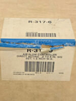 NEW Johnson Controls R-317-6 Air Flow Controller Direct Acting 0.3-6WG 257E