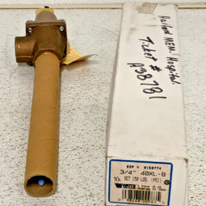 NEW Watts 40XL-8 3/4In Automatic Temperature & Pressure Relief Valve 150PSI 235B
