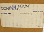 NEW Johnson Controls R-3030-1 Reverse Acting Booster Relay Pressure Selector