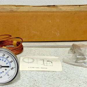 NEW Johnson Controls T-2100-204 Thermometer Flush Mount 15ft -40/160F & -40/71C