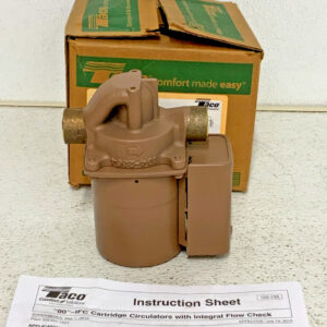 NEW Taco 006-BC7-IFC Bronze Circulator Pump Circulating Flow Check 115V 258E