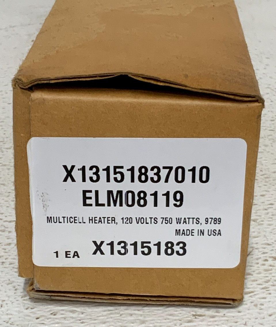 NEW Trane X13151837010 ELM08119 Multicell Heater Element 120V 750Watss 265F_6 NEW Trane X13151837010 ELM08119 Multicell Heater Element 120V 750Watss 265F