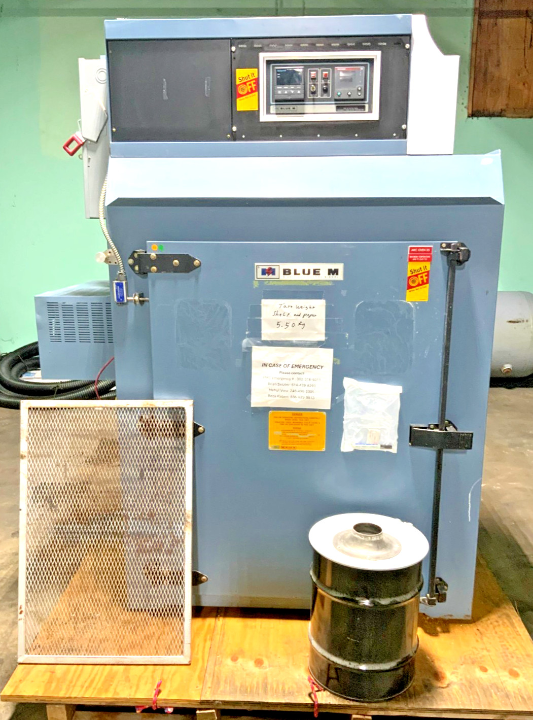 Blue M DC-246A-FHP-1 Class A Laboratory Lab Batch Oven 36" X 24" X 48" ID 316C_0 Blue M DC-246A-FHP-1 Class A Laboratory Lab Batch Oven 36" X 24" X 48" ID 316C