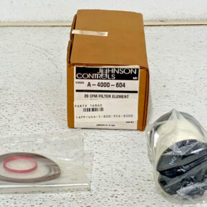 NEW Johnson Controls A-4000-604 Pneumatic Oil Filter Replacement Element 20 CFM