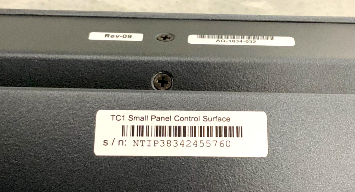 NewTek Tricaster TC1 Small Panel Control Surface for Production Rev-09 A10B_7 NewTek Tricaster TC1 Small Panel Control Surface for Production Rev-09 A10B