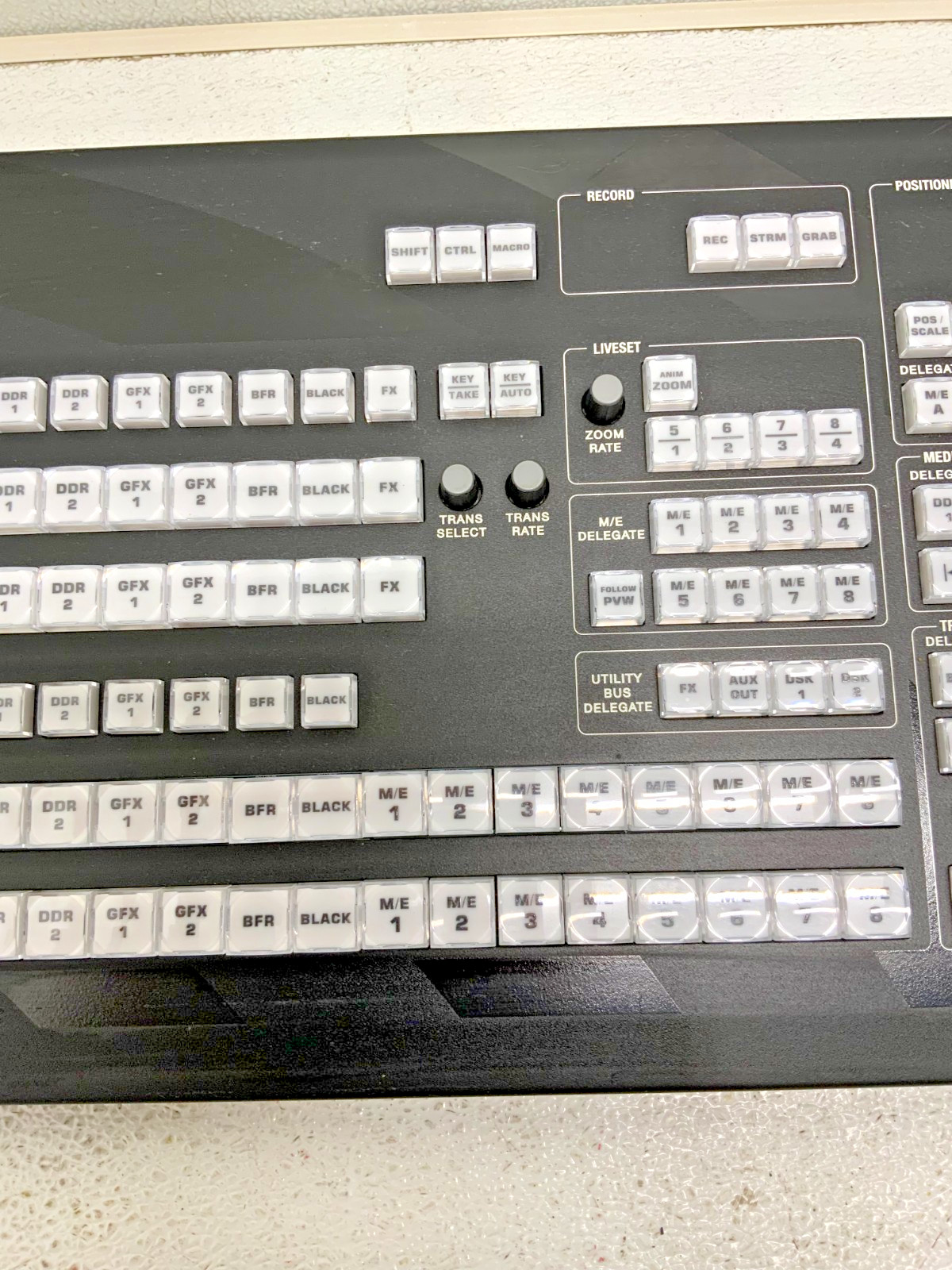 NewTek Tricaster XD860 Educational Control Surface System For TCXD860 211C_6 NewTek Tricaster XD860 Educational Control Surface System For TCXD860 211C