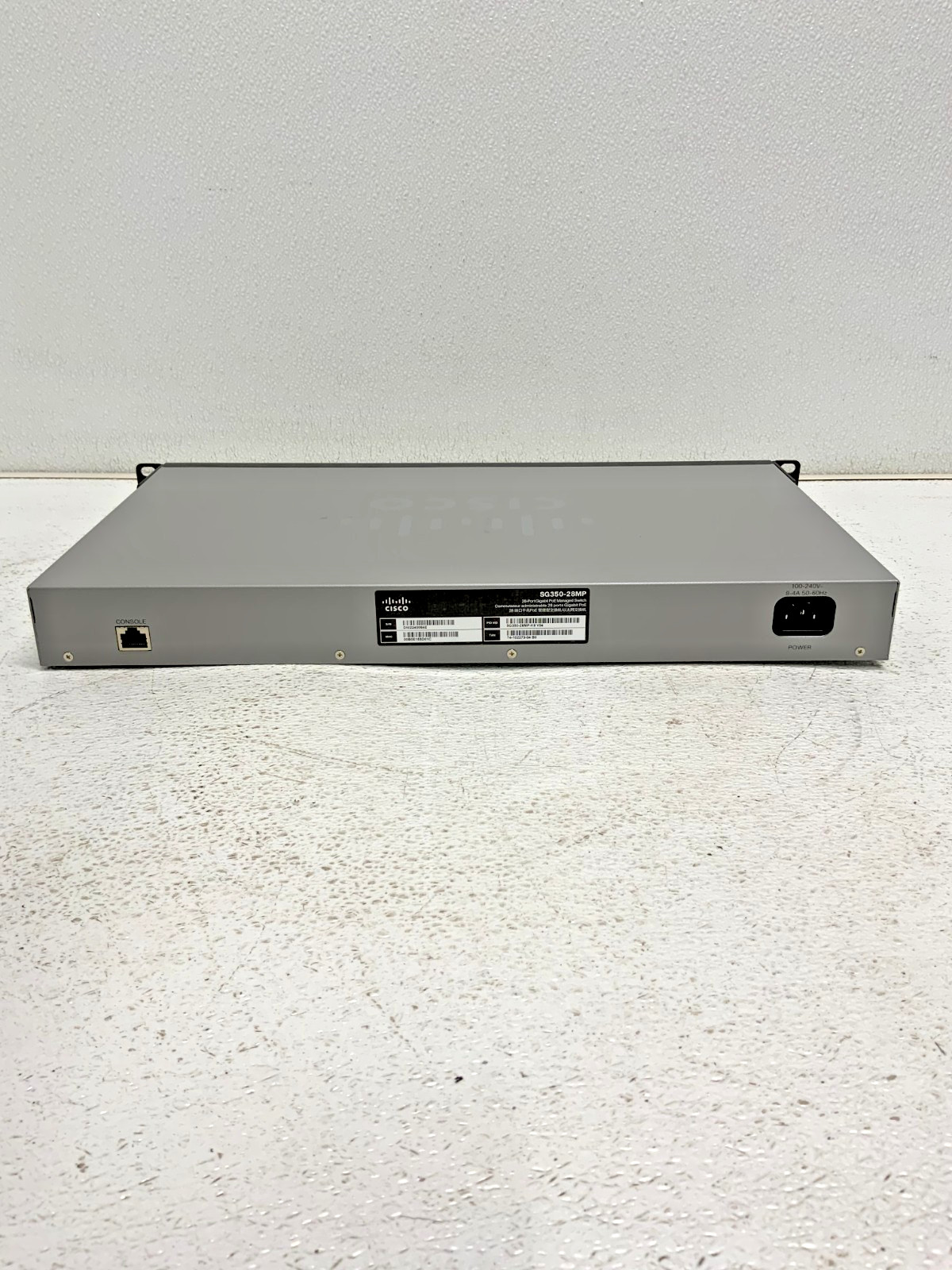 Cisco SG350-28MP 28-Port Gigabit PoE Fully Managed Ethernet Network Switch 54B_4 Cisco SG350-28MP 28-Port Gigabit PoE Fully Managed Ethernet Network Switch 54B