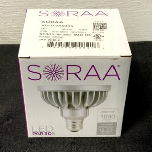 NEW SORAA Bulbrite SP30S-18-36D-930-03 PAR30S 36ºDeg 3000K 95CRI 18.5W 120V A8C