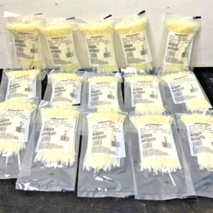 NEW Lot of 1500 HellermannTyton 112-05019 T50R Natural Cable Tie 50Lb. 8" 77B