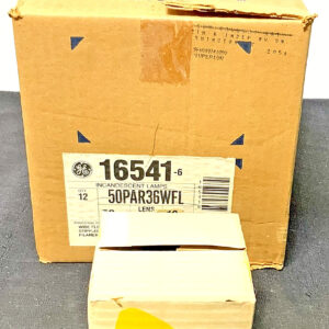 NEW Lot of 12 GE 16541 Low Voltage Par Lamp 50PAR36/WFL 50Watts 12Volts H4C