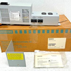 NEW Siemens 549-506 Mec Smoke Control Power Supply Equipment Service Box 33C