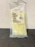 NEW Lot of 1500 HellermannTyton 112-05019 T50R Natural Cable Tie 50Lb. 8" 77B