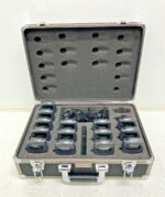 Lot of 14 Listen LA-311 Receivers Transceivers Charge Charging Carry Case 67D