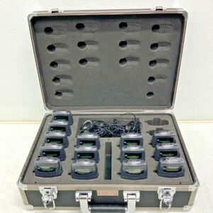 Lot of 14 Listen LA-311 Receivers Transceivers Charge Charging Carry Case 67D