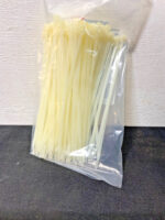 NEW Lot of 1500 HellermannTyton 112-05019 T50R Natural Cable Tie 50Lb. 8" 77B