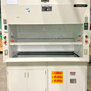 Kewaunee H05G5472B00HJM78121 Supreme Air 6" Laboratory Chemical Fume Hood & Base