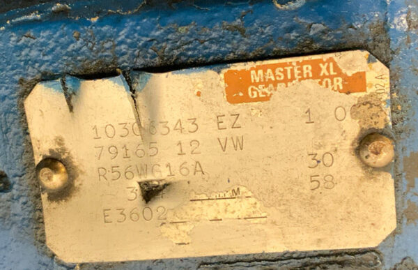 Reliance AC Motor 426297-EZ & Gearbox PH3 RPM1725 230/460V 3/4HP 60HZ B6B