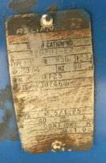 Reliance AC Motor 426297-EZ & Gearbox PH3 RPM1725 230/460V 3/4HP 60HZ B6B