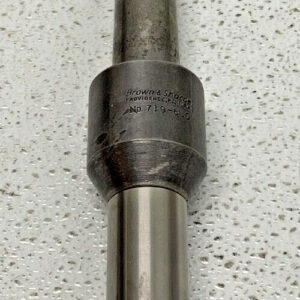 Brown & Sharpe 719-610 End Mill Tool Holder Shank Adapter 61C