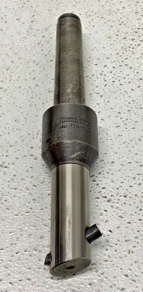 Brown & Sharpe 719-610 End Mill Tool Holder Shank Adapter 61C_0 Brown & Sharpe 719-610 End Mill Tool Holder Shank Adapter 61C