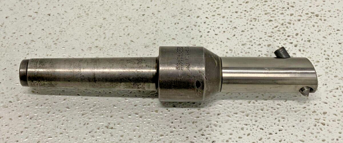 Brown & Sharpe 719-610 End Mill Tool Holder Shank Adapter 61C_3 Brown & Sharpe 719-610 End Mill Tool Holder Shank Adapter 61C