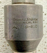 Brown & Sharpe 719-610 End Mill Tool Holder Shank Adapter 61C
