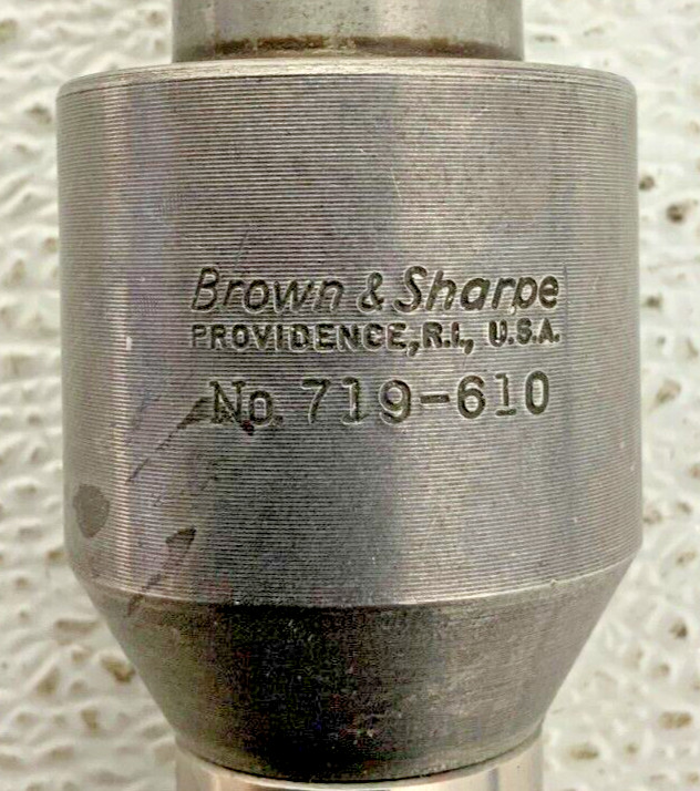 Brown & Sharpe 719-610 End Mill Tool Holder Shank Adapter 61C_7 Brown & Sharpe 719-610 End Mill Tool Holder Shank Adapter 61C