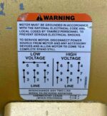 Baldor Reliance Motor EM3611T 3HP 1760RPM 182CZ 60HZ 3P 8.2/4/1 AMPS 51A 230/460