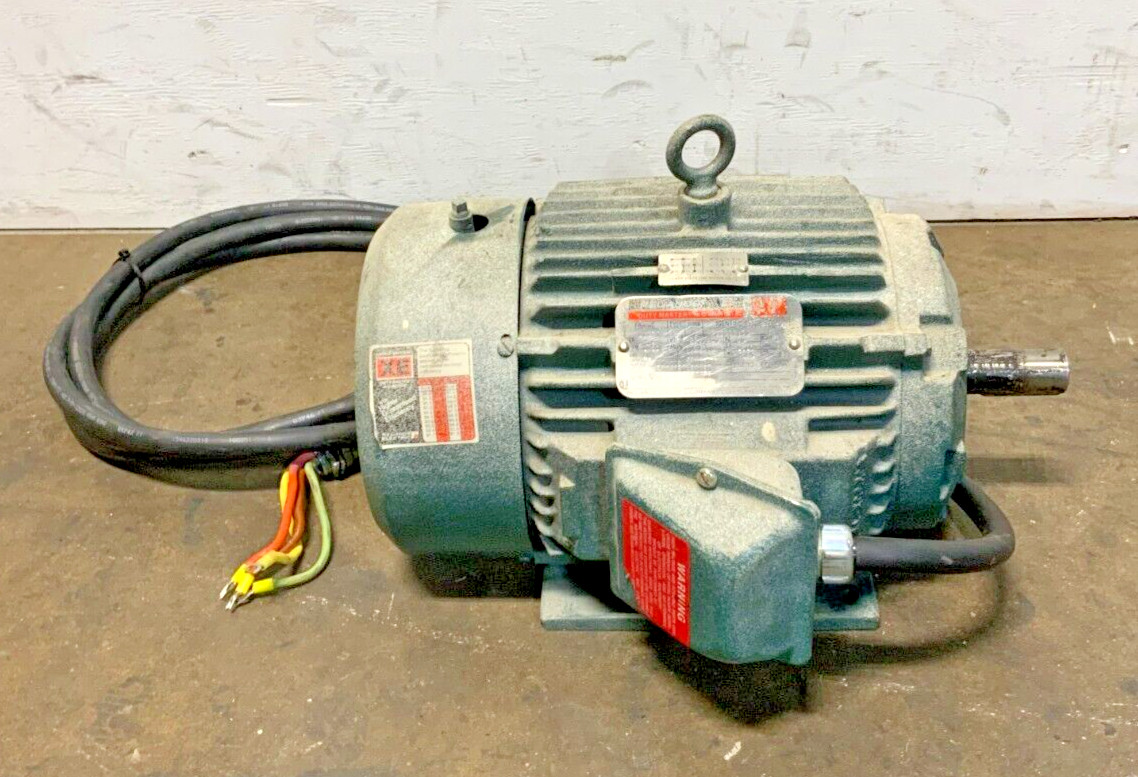Reliance P18G3395C Duty Master Electric AC Motor 3HP 3PH 1755RPM 230/460V A9A_0 Reliance P18G3395C Duty Master Electric AC Motor 3HP 3PH 1755RPM 230/460V A9A