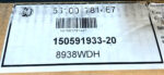 NEW General Electric GE 8938WDH Spectra Series Center APF Front Panel Board D2B