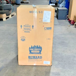 NEW United Howard S-3 Heavy Duty Steel Waste Receptacle For Fire Safety Bronze