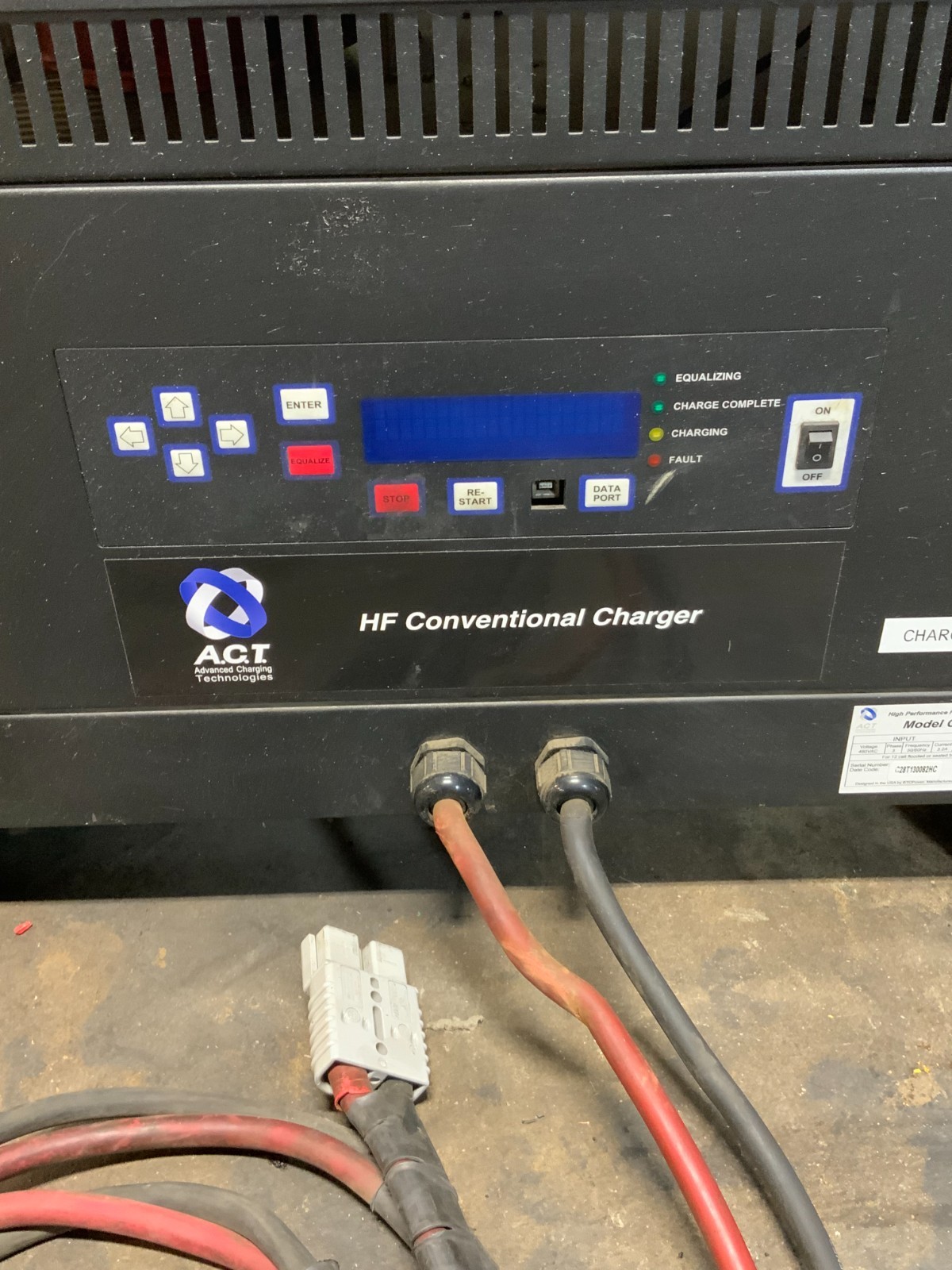 Advance Charging Technologies High Perform Conventional Forklift 24V C24-510-T_7 Advance Charging Technologies High Perform Conventional Forklift 24V C24-510-T