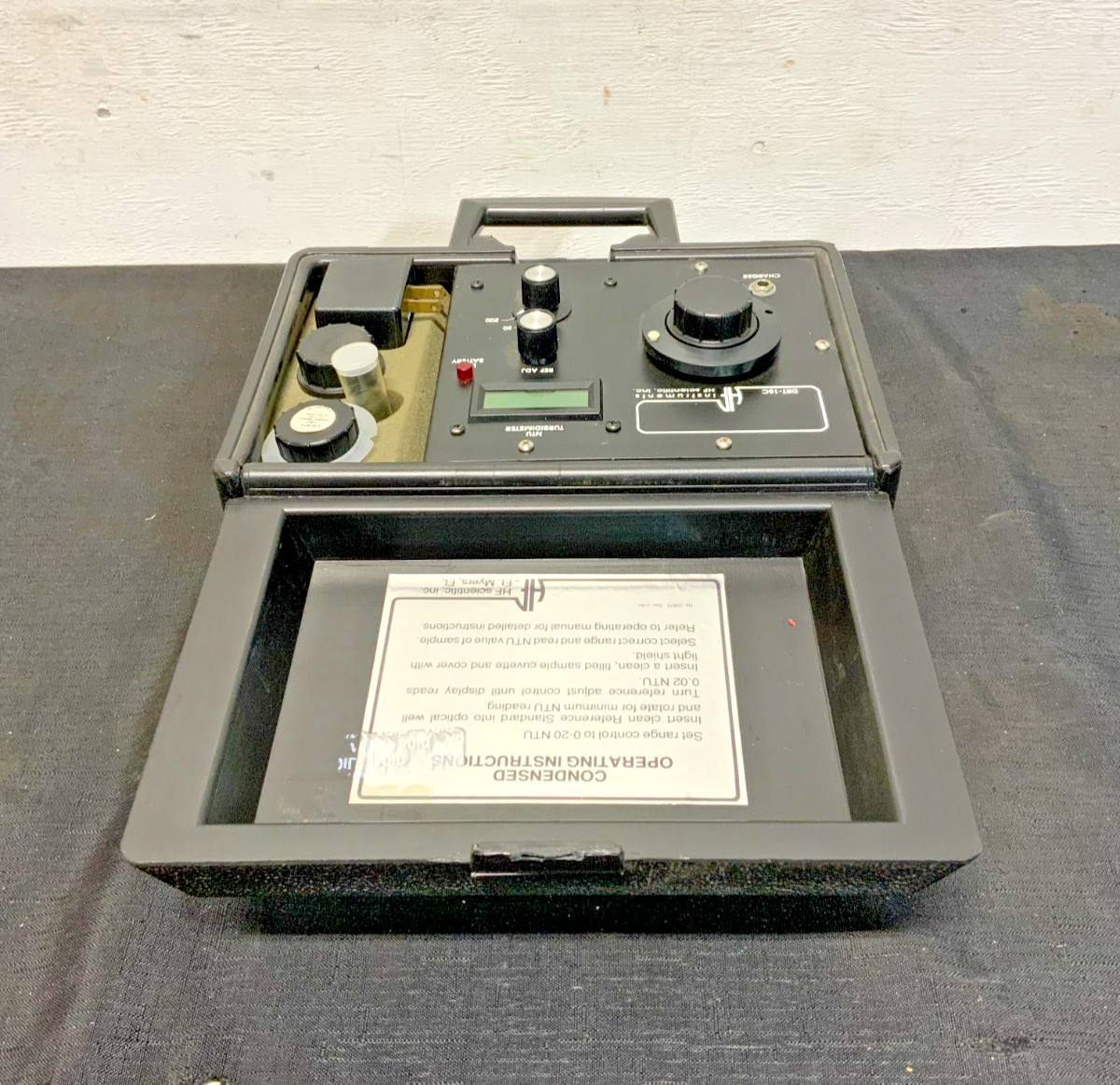 HF Scientific DRT-15C NTU Portable Turbidmeter Water Tester Nephelometric 11D_5 HF Scientific DRT-15C NTU Portable Turbidmeter Water Tester Nephelometric 11D