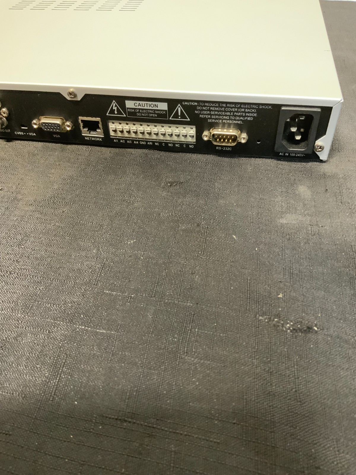 Mitsubishi DX-TL4U Digital Video Recorder 4 Channel DVR 250GB HDD W/ Remote 15B_7 Mitsubishi DX-TL4U Digital Video Recorder 4 Channel DVR 250GB HDD W/ Remote 15B