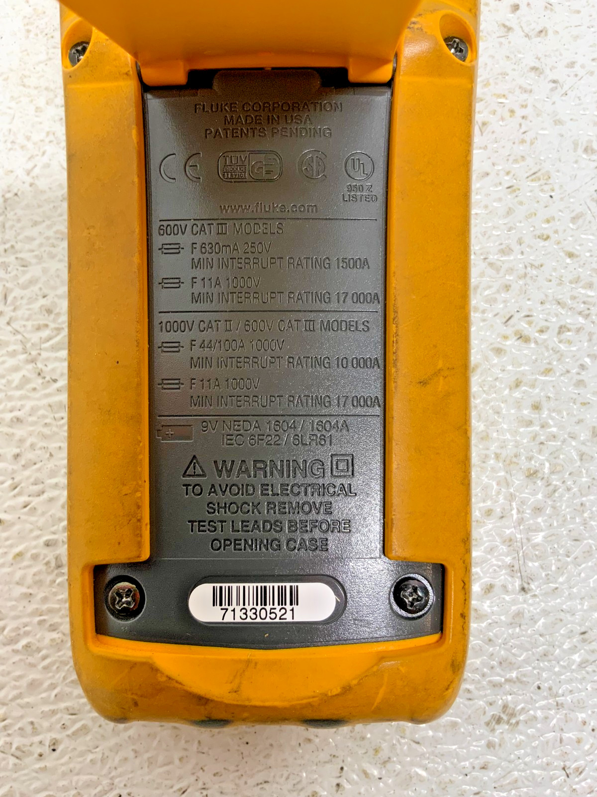 Fluke 79 Series III True RMS Digital Electrical Circuit Test Multimeter 264D_9 Fluke 79 Series III True RMS Digital Electrical Circuit Test Multimeter 264D