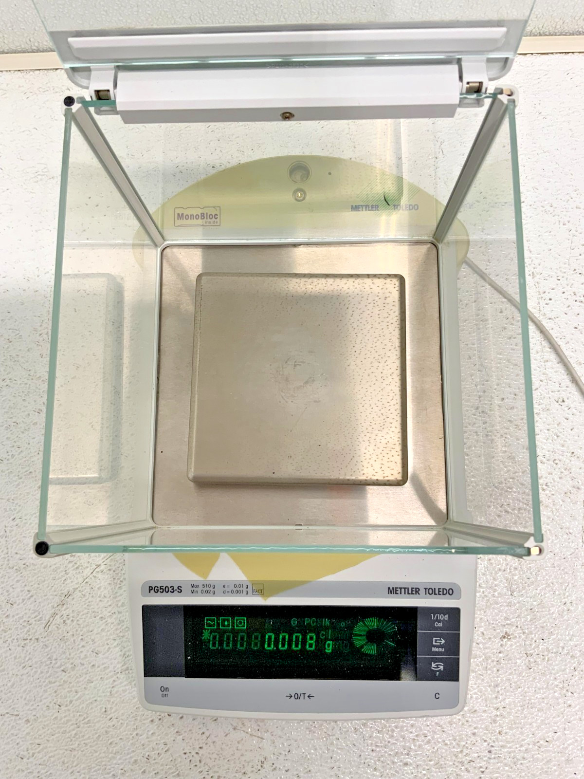 Mettler Toledo PG503-S Analytical Precision Balance Lab Scale 510g .001g 54A_6 Mettler Toledo PG503-S Analytical Precision Balance Lab Scale 510g .001g 54A