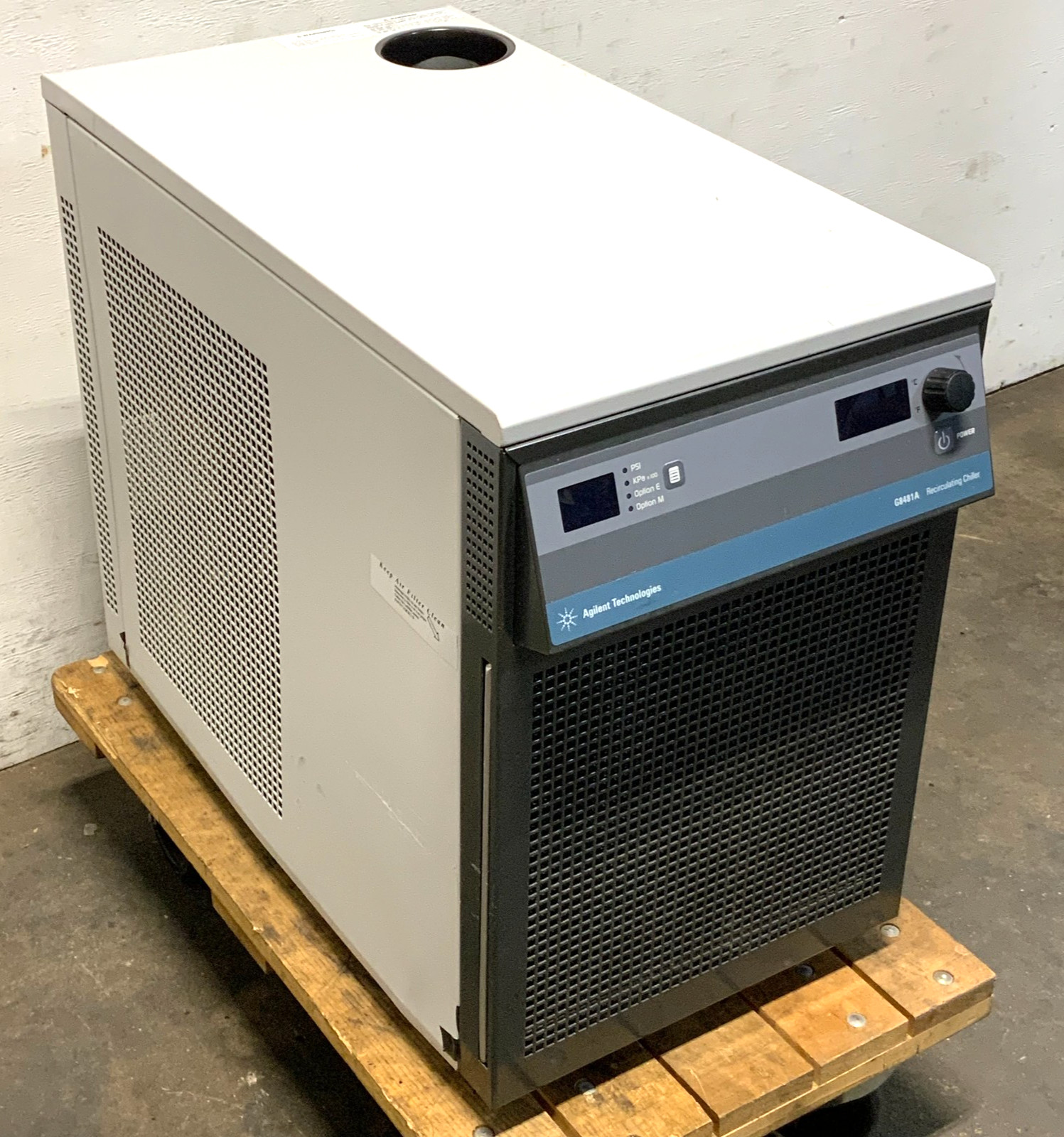 Agilent Technologies G8481A G8481 80003 Circulating Chiller 120V H8B_4 Agilent Technologies G8481A G8481 80003 Circulating Chiller 120V H8B