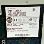Allen Bradley 1785 L80E G01 PLC 5/80 Ethernet Process Module 232D