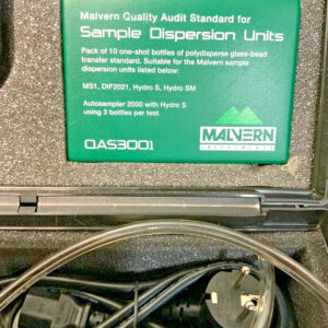 NEW Malvern QAS3001 Installation Kit Lab Quality Audit Standard Bottles 21B