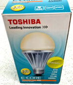 New Lot of 7 Toshiba 8A19/827 E-Core Dimmable LED Lamp 7.8W 120V PAR38 31D