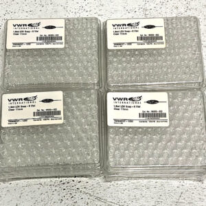 New Lot of 4 Packs VWR 66009-822 LOV Snap-It Vial Clear 11mm 1.8ml 100/PK 253B