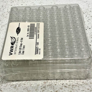 New Lot of 4 Packs VWR 66009-822 LOV Snap-It Vial Clear 11mm 1.8ml 100/PK 253B