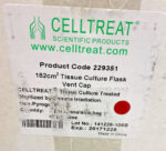 New Lot of 40 Celltreat 229351 Tissue Culture Treated Flask Vent Cap 182cm²