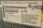 Siemens 677B 6AV7872-2FF22 15" INOX Simatic Panel PC Touch AC HMI Computer 32B