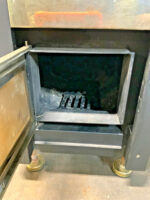 Alpha Sauna Wood Burning Fired Sauna Stove Heater w/ Chimney & Trim H11B