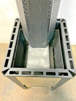 Alpha Sauna Wood Burning Fired Sauna Stove Heater w/ Chimney & Trim H11B