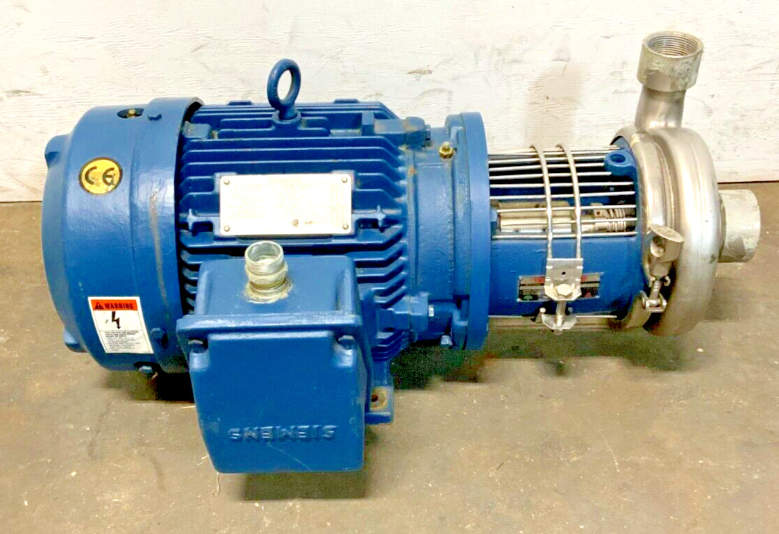 Siemens RGZESD 21 Plus 7.5HP 3515RPM Motor Tri-Flo C216MD21T Centrifugal Pump_0 Siemens RGZESD 21 Plus 7.5HP 3515RPM Motor Tri-Flo C216MD21T Centrifugal Pump